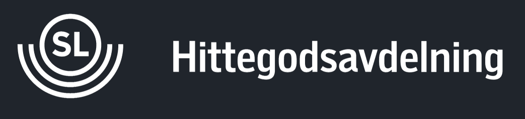 SL hittegods logo